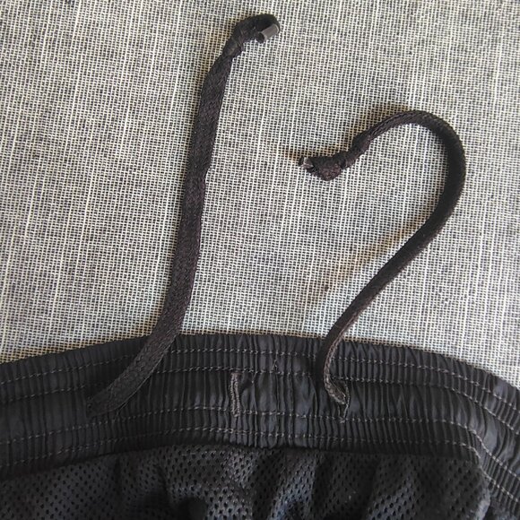 Vintage adidas Track Pants Size XL Charcoal Yellow Mesh Lined Athletic - Picture 15 of 16